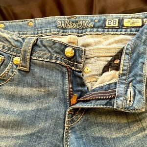 Warn once blue jeans